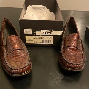 Cole Haan Tortoise Patent Loafers